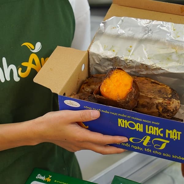 Khoai lang mật nướng 4