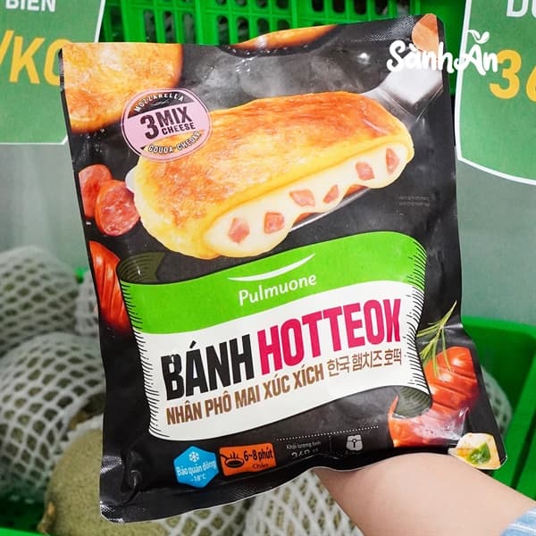 Bánh nếp phô mai xúc xích