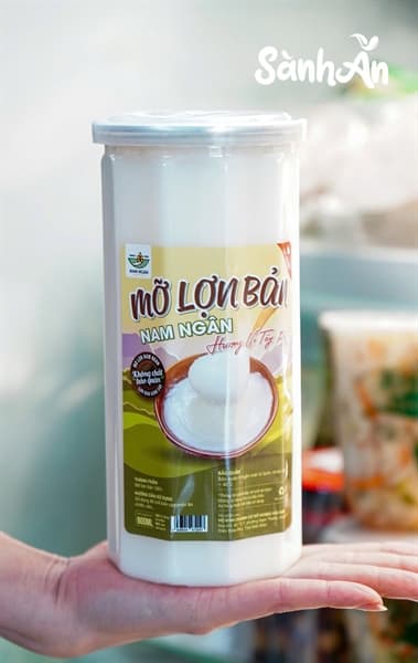 Mỡ lợn bản Điện Biên 900ml