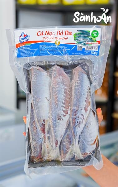 Cá nục bỏ da size 12-16 (khay) 2