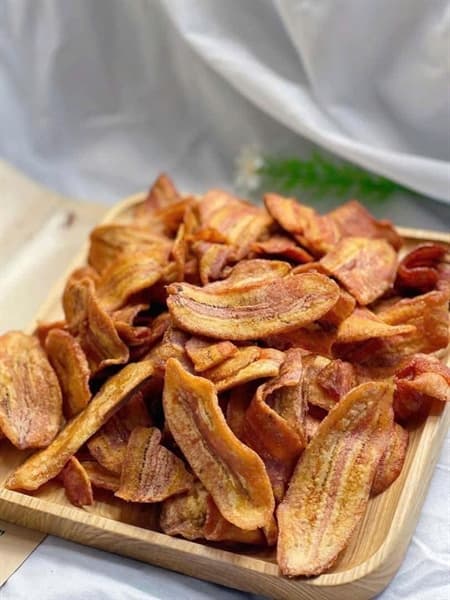 Chuối sấy mộc Tây Bắc 250g 4