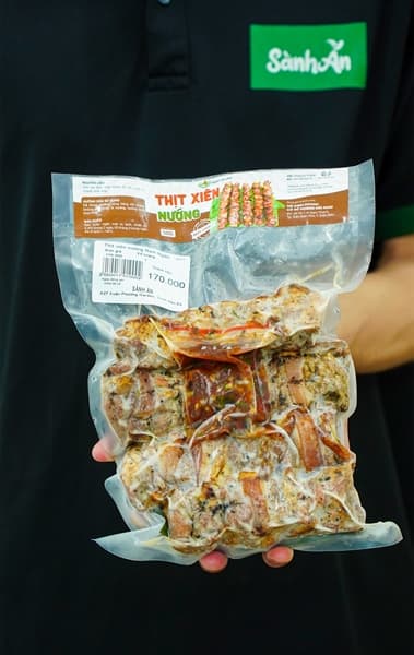 Thịt xiên nướng Tây Bắc 500g 2