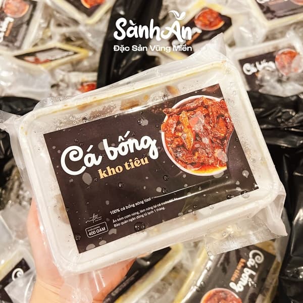 Cá bống kho tiêu 400g 2