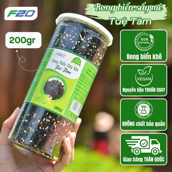 Rong biển sấy mè 200g 2