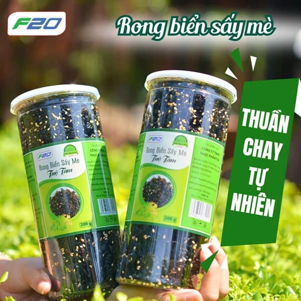 Rong biển sấy mè 200g 3