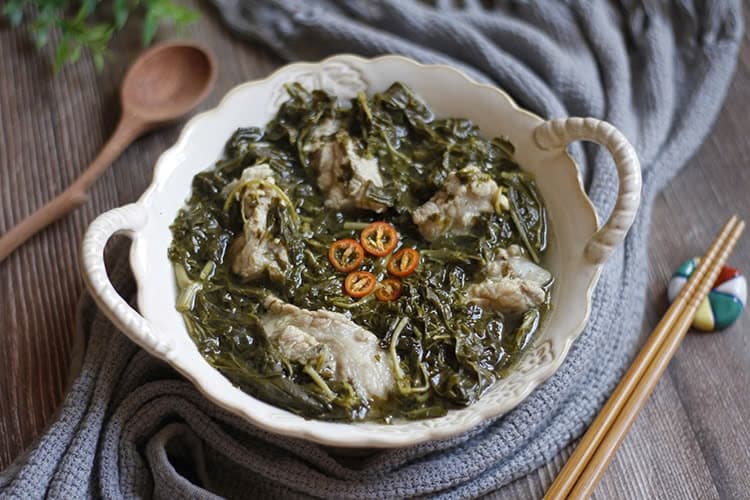 Rau sắn muối chua 600g 2