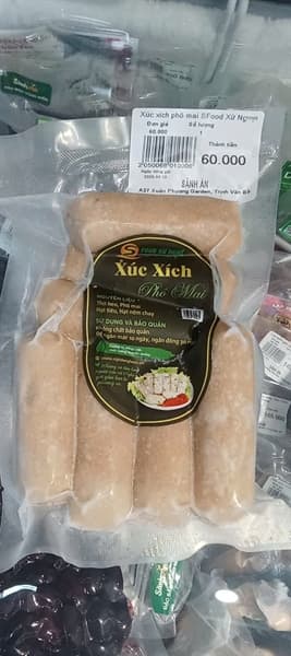 Xúc xích phô mai SFood Xứ Nghệ