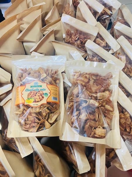 Chuối sấy mộc Tây Bắc 250g 5