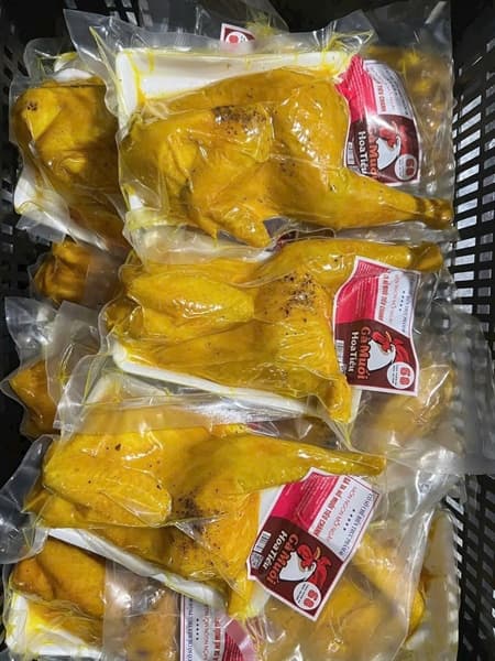 Gà muối hoa tiêu