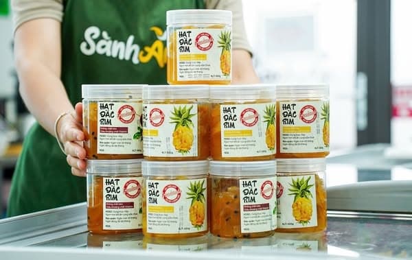 Hạt đác rim chanh leo mix dứa