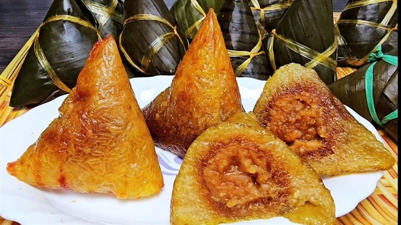 Bánh gio nhân đỗ mật