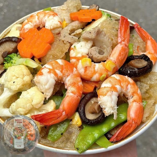 Canh tôm tươi bóng mọc 4