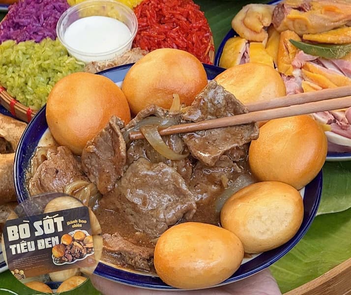 Bò sốt tiêu đen