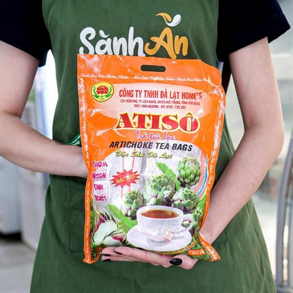 Trà Atiso túi lọc túi cam 200g