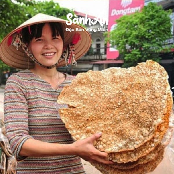 Bánh đa Thổ Hà lạc dừa vừng trắng II