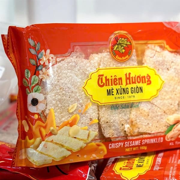 Mè xửng giòn Thiên Hương 160g