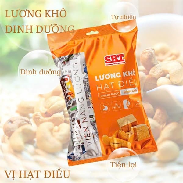 Lương khô hạt điều 285g