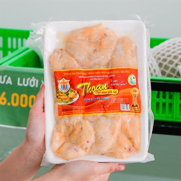 Chả mực giã tay Thoan loại đặc biệt 500g 3