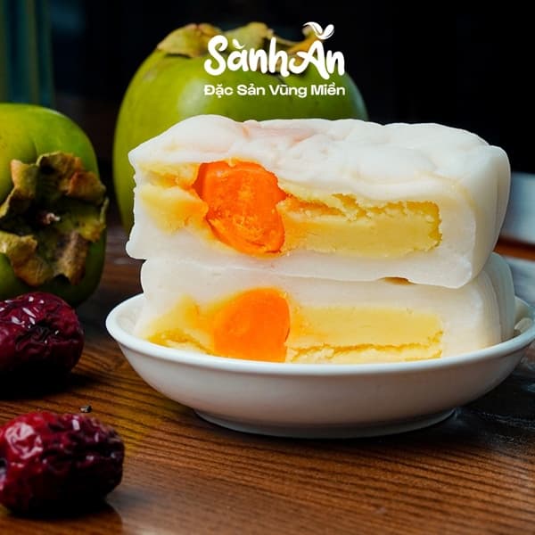 Bánh dẻo đậu xanh trứng muối 200G