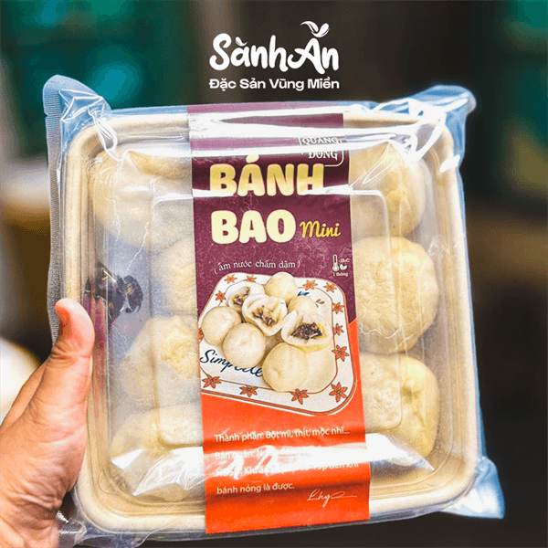 Bánh bao mini Quảng Đông 4