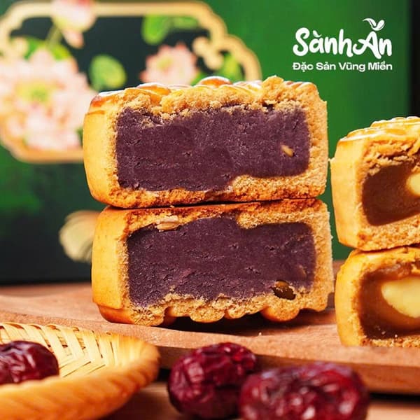 Bánh nướng khoai môn handmade