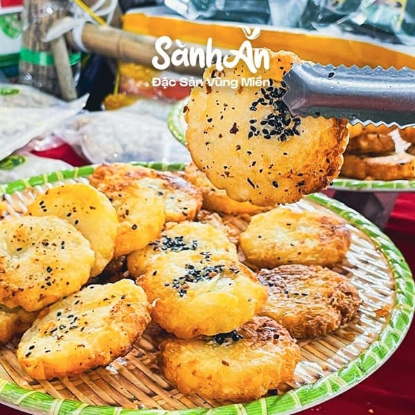 Bánh sắn nướng cốt dừa phô mai Phú Thọ