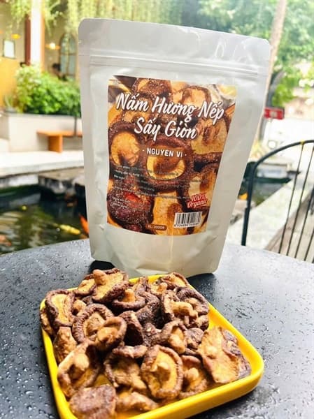Nấm Hương Nếp Sấy Giòn 2