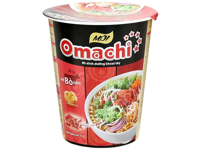 Mỳ Omachi bò hầm 113g