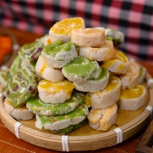 Kẹo dừa cuộn ngũ vị (Hộp 1kg) 2