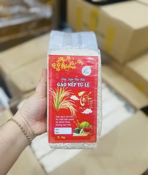Gạo nếp Tú Lệ 1kg