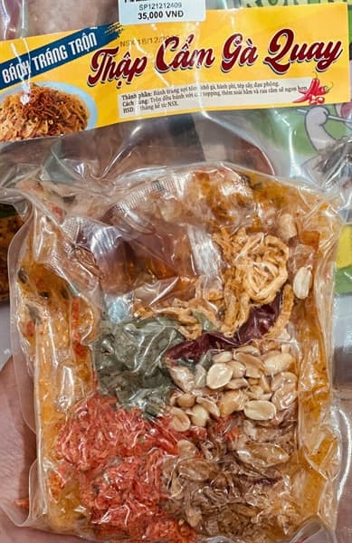 Bánh Tráng Trộn Thập Cẩm Gà Quay