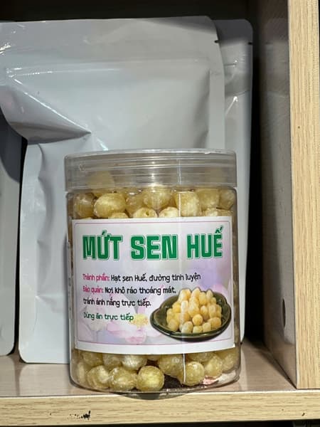 Mứt sen Huế 500g