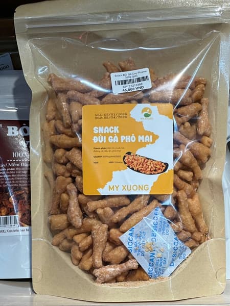 Snack Đùi Gà Cay Phomai 350g