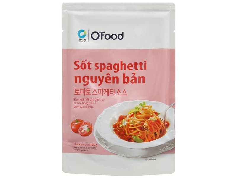 Sốt Spaghetti nguyên bản