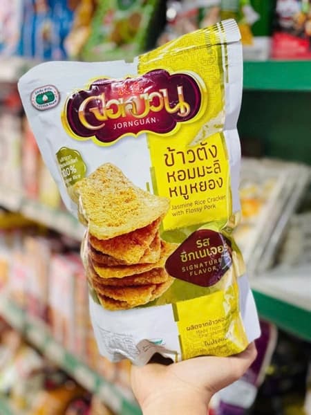 Bánh gạo Thái vị chà bông heo