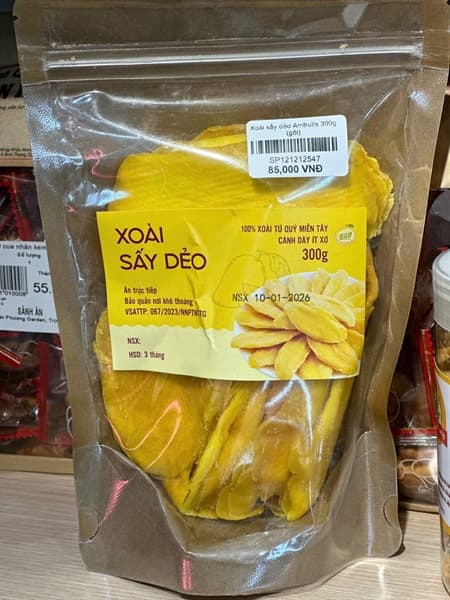 Xoài sấy dẻo Amfruits 300g 3