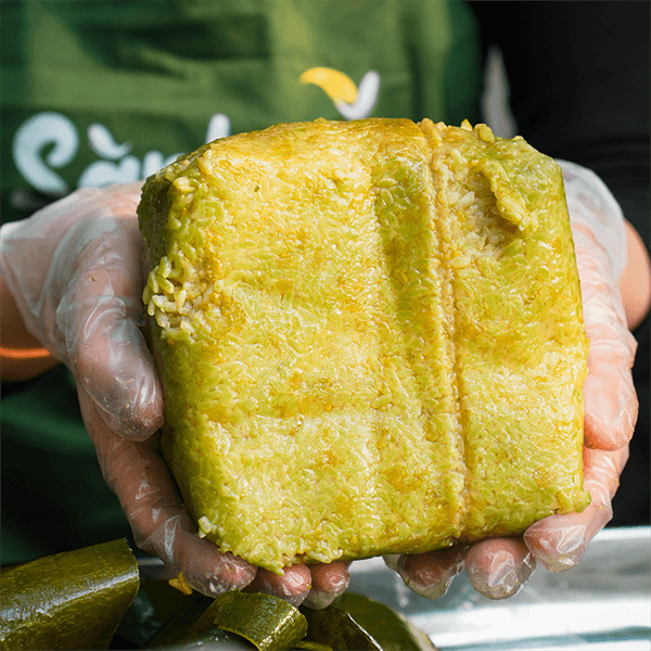 Bánh chưng cốm mật Lạng Sơn 1.2kg 2