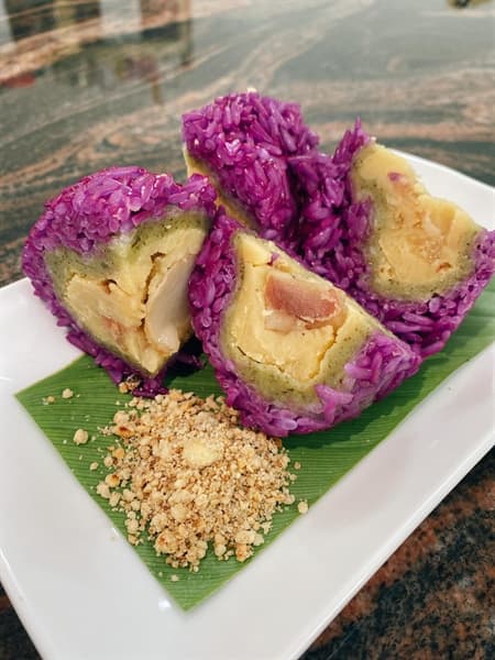 Bánh khúc tím Điện Biên 2