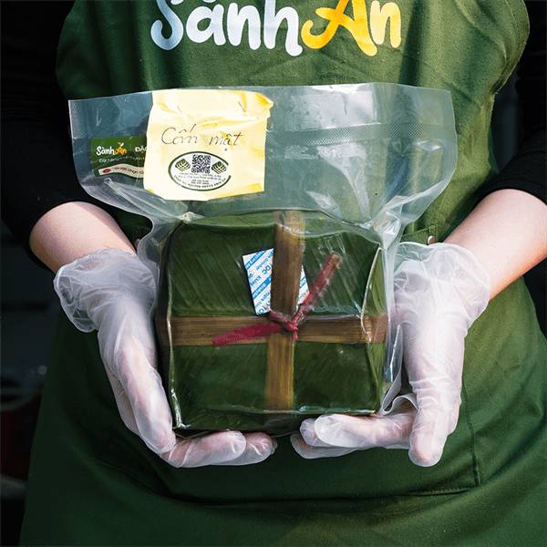 Bánh chưng cốm mật Lạng Sơn 1.2kg 3