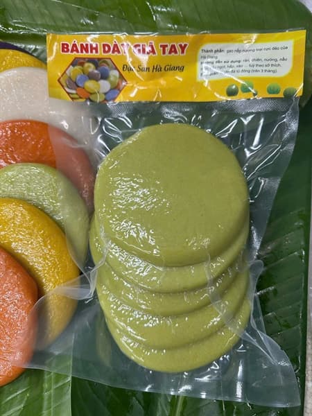 Bánh dày cốm non Hà Giang
