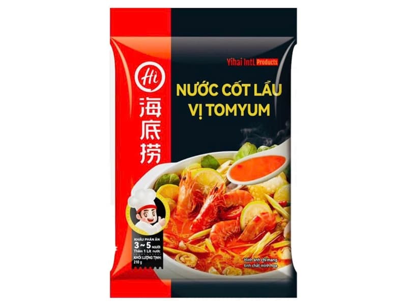 Cốt Lẩu Thái Tomyum Hadilao 200g