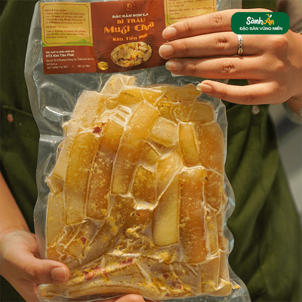 Da Trâu Muối Chua Sơn La 500g