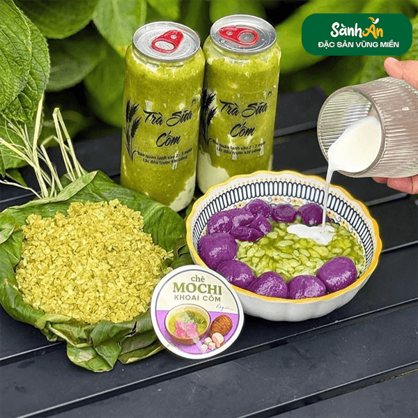 Chè mochi khoai cốm 3