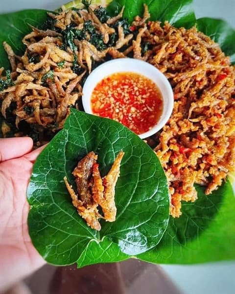 Bống chiên sông Đà 4