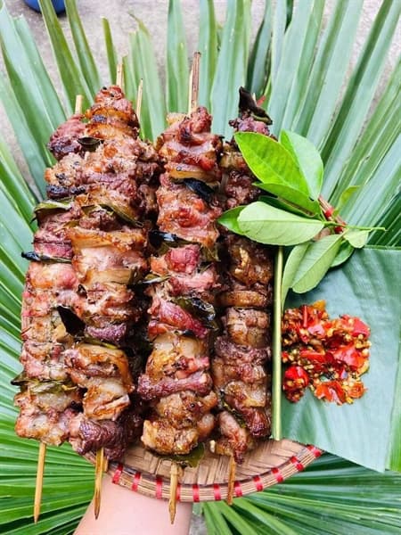 Thịt xiên nướng Tây Bắc 250g