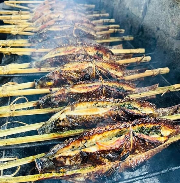 Cá nướng Pa Pỉnh Tộp Điện Biên 3