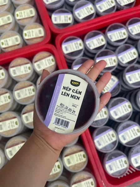 Cơm rượu nếp cẩm 300g