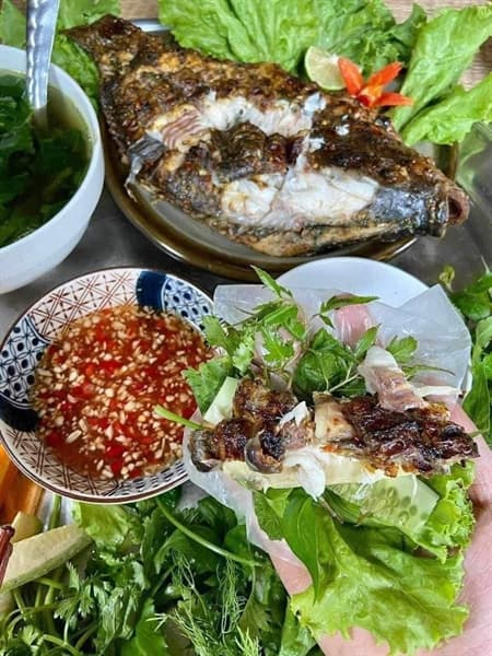 Cá nướng Pa Pỉnh Tộp Điện Biên 2
