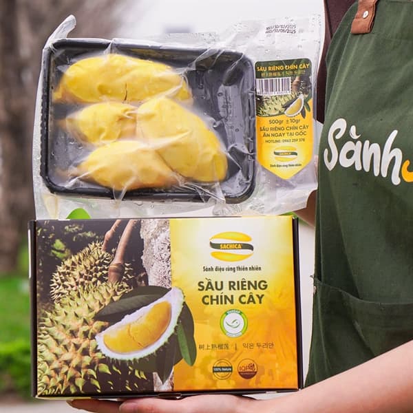 Sầu riêng chín cây SACHICA 500g 2