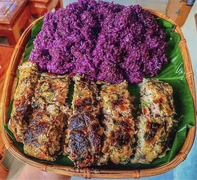 Thịt băm gói lá nướng 250g 3